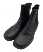 GUCCIグッチ）の古着「サイドゴアブーツ」｜ブラック