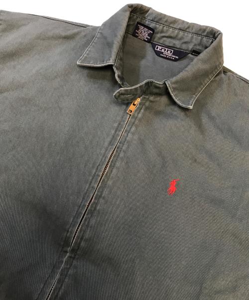 POLO RALPH LAUREN（ポロ・ラルフローレン）POLO RALPH LAUREN (ポロ・ラルフローレン) スイングトップ オリーブ サイズ:Mの古着・服飾アイテム