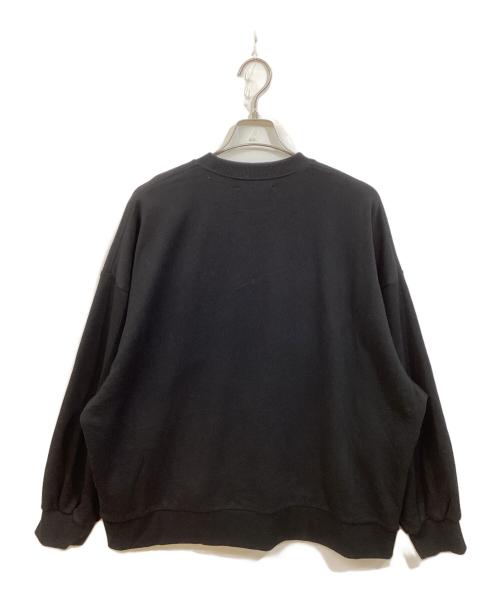 MAISON SPECIAL（メゾンスペシャル）MAISON SPECIAL (メゾンスペシャル) フラワー刺繍プライムオーバースウェット ブラック サイズ:SIZE 2の古着・服飾アイテム