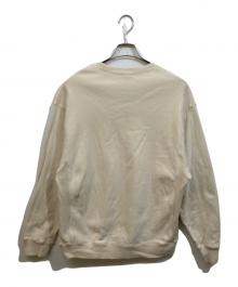 HUF（ハフ）の古着「ボックスロゴ刺繍スウェット」｜アイボリー