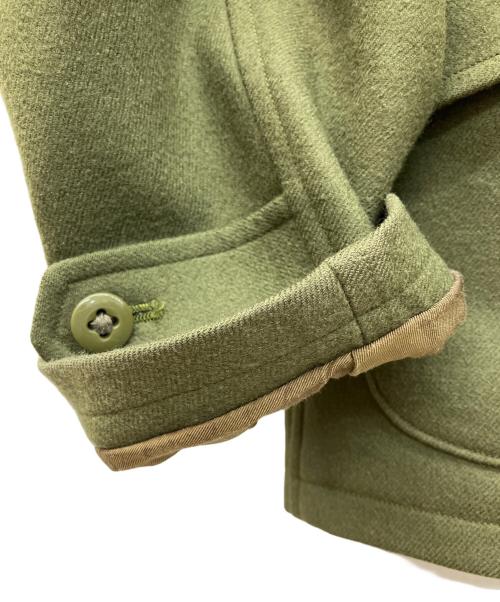 SHIPS（シップス）SHIPS (シップス) KAPTAIN SUNSHINE (キャプテンサンシャイン) Super100'S wool fatigue jkt スーパー100'S ウールファティーグジャケット オリーブ サイズ:38の古着・服飾アイテム