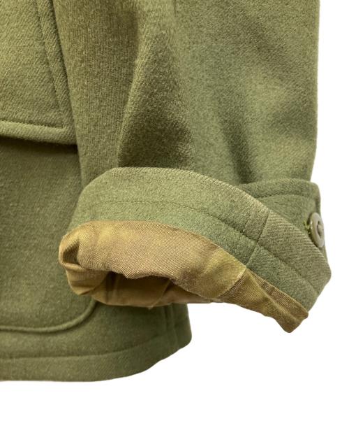 SHIPS（シップス）SHIPS (シップス) KAPTAIN SUNSHINE (キャプテンサンシャイン) Super100'S wool fatigue jkt スーパー100'S ウールファティーグジャケット オリーブ サイズ:38の古着・服飾アイテム