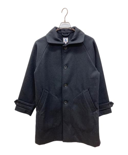 ARPENTEUR（アルペントール）ARPENTEUR (アルペントール) メルトンコート　ステンカラーコート ブラック サイズ:Mの古着・服飾アイテム