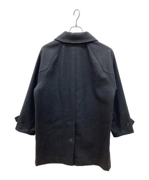 ARPENTEUR（アルペントール）ARPENTEUR (アルペントール) メルトンコート　ステンカラーコート ブラック サイズ:Mの古着・服飾アイテム