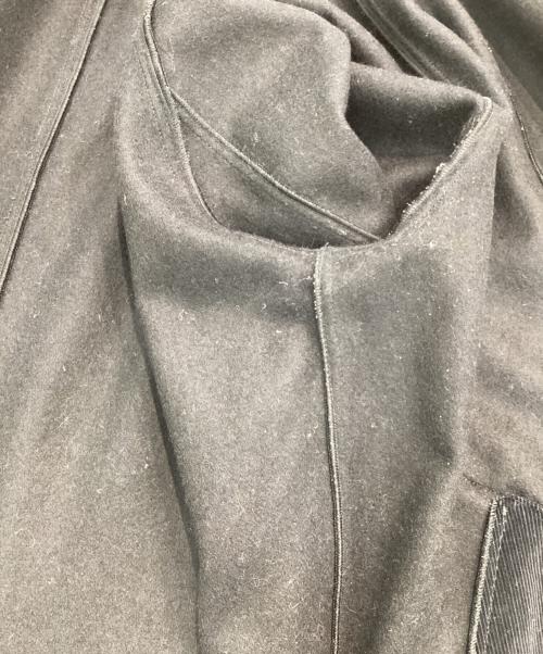 ARPENTEUR（アルペントール）ARPENTEUR (アルペントール) メルトンコート　ステンカラーコート ブラック サイズ:Mの古着・服飾アイテム