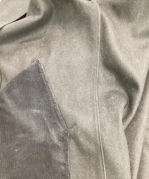 ARPENTEUR（アルペントール）ARPENTEUR (アルペントール) メルトンコート　ステンカラーコート ブラック サイズ:Mの古着・服飾アイテム