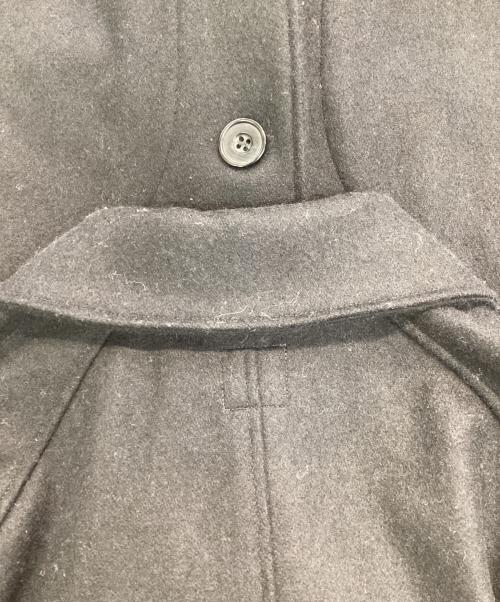 ARPENTEUR（アルペントール）ARPENTEUR (アルペントール) メルトンコート　ステンカラーコート ブラック サイズ:Mの古着・服飾アイテム