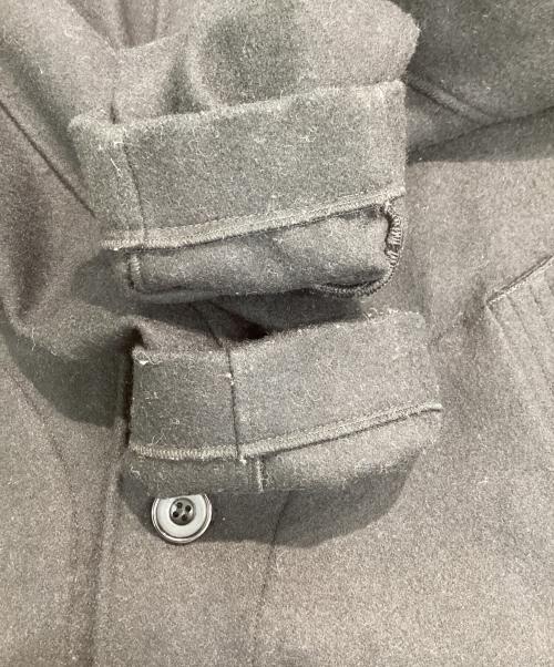 ARPENTEUR（アルペントール）ARPENTEUR (アルペントール) メルトンコート　ステンカラーコート ブラック サイズ:Mの古着・服飾アイテム