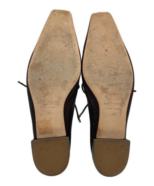 FABIO RUSCONI（ファビオルスコーニ）FABIO RUSCONI (ファビオルスコーニ) レースアップシューズ ブラウン サイズ:36の古着・服飾アイテム