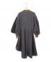 ENFOLD (エンフォルド) ダンボールドレス グレー サイズ:36：21000円