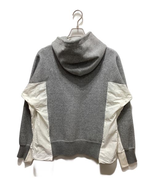 NIKE（ナイキ）NIKE (ナイキ) sacai (サカイ) NRG HOODIE グレー サイズ:ＸＳの古着・服飾アイテム