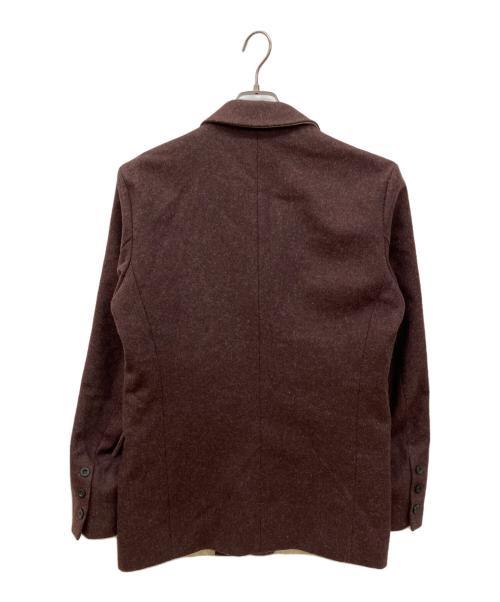 FRANK LEDER（フランクリーダー）FRANK LEDER (フランクリーダー) テーラードジャケット ワインレッド サイズ:Mの古着・服飾アイテム