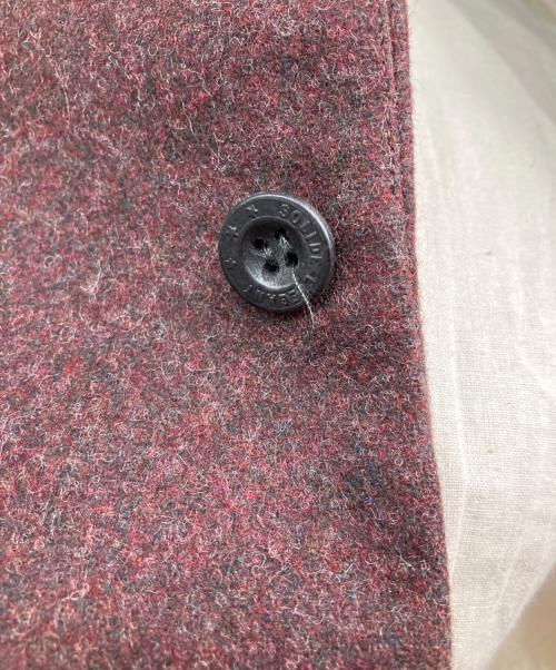 FRANK LEDER（フランクリーダー）FRANK LEDER (フランクリーダー) テーラードジャケット ワインレッド サイズ:Mの古着・服飾アイテム