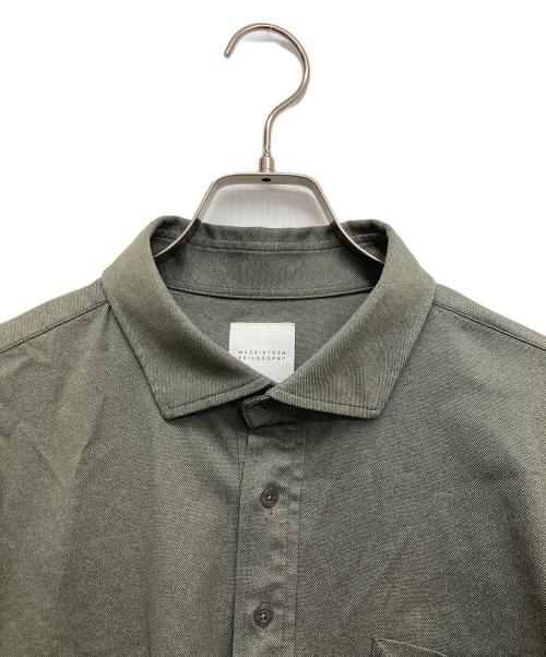 MACKINTOSH PHILOSOPHY（マッキントッシュ フィロソフィー）MACKINTOSH PHILOSOPHY (マッキントッシュ フィロソフィー) ポロシャツ グレー サイズ:42の古着・服飾アイテム