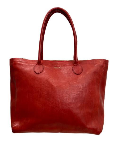 semoh（セモー）semoh (セモー) レザーバッグ レッドの古着・服飾アイテム