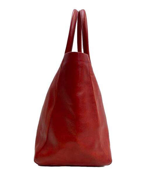 semoh（セモー）semoh (セモー) レザーバッグ レッドの古着・服飾アイテム