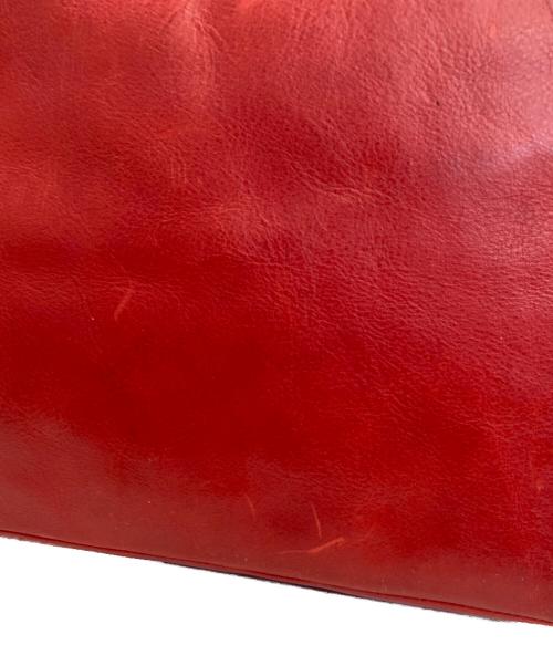 semoh（セモー）semoh (セモー) レザーバッグ レッドの古着・服飾アイテム