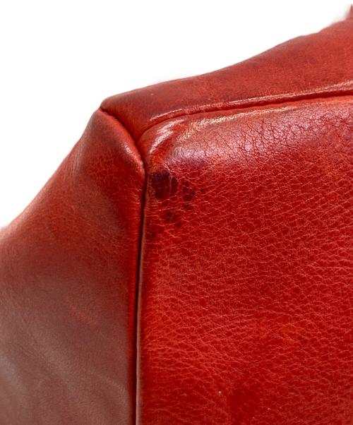 semoh（セモー）semoh (セモー) レザーバッグ レッドの古着・服飾アイテム