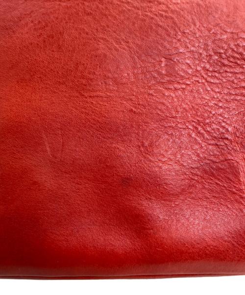 semoh（セモー）semoh (セモー) レザーバッグ レッドの古着・服飾アイテム