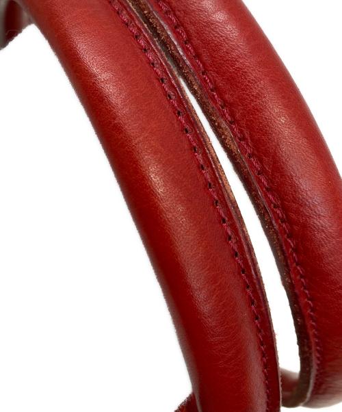 semoh（セモー）semoh (セモー) レザーバッグ レッドの古着・服飾アイテム