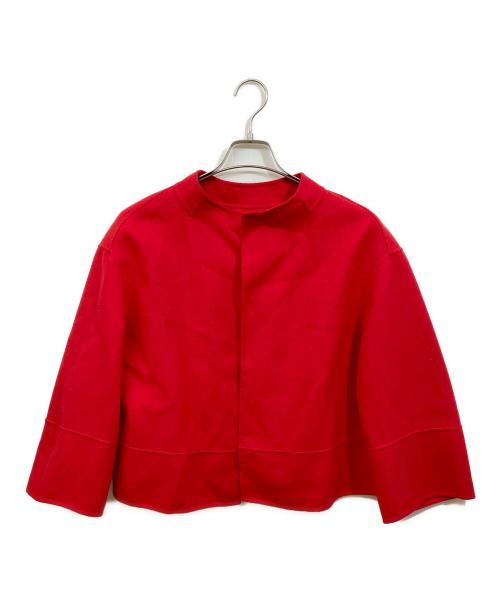 ADORE（アドーア）ADORE (アドーア) ライトリバージャケット レッド サイズ:36の古着・服飾アイテム