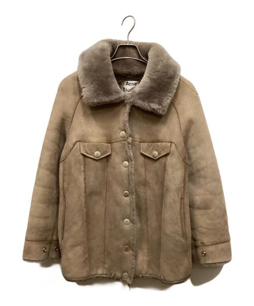 Acne studios（アクネ ストゥディオズ）Acne studios (アクネ ストゥディオス) Meta Shearling Jacket ベージュ サイズ:34の古着・服飾アイテム