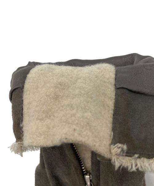 CHANEL（シャネル）CHANEL (シャネル) スウェードダブルライダースジャケット グレー サイズ:34の古着・服飾アイテム