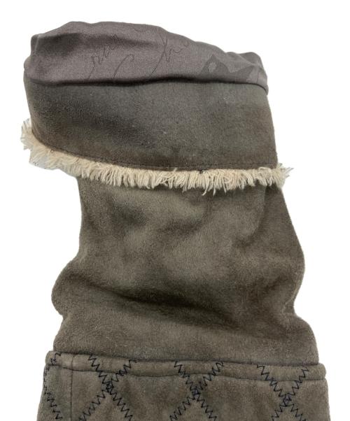 CHANEL（シャネル）CHANEL (シャネル) スウェードダブルライダースジャケット グレー サイズ:34の古着・服飾アイテム