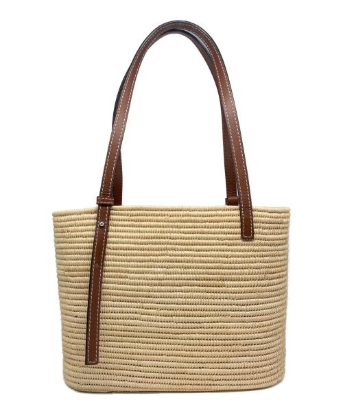 LOEWE（ロエベ）LOEWE (ロエベ) スクエアバスケット スモール ベージュの古着・服飾アイテム
