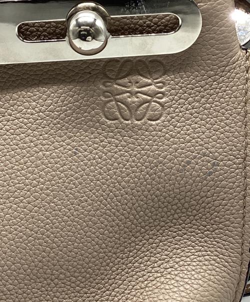LOEWE（ロエベ）LOEWE (ロエベ) ミッシースモール 2WAYクラッチバッグ グレージュの古着・服飾アイテム