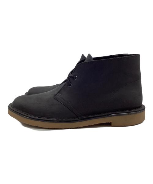 CLARKS（クラークス）CLARKS (クラークス) チャッカーブーツ ブラック サイズ:25.5cmの古着・服飾アイテム
