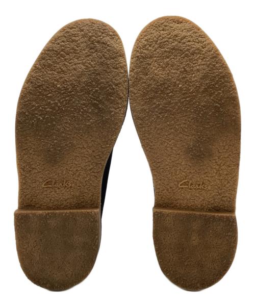 CLARKS（クラークス）CLARKS (クラークス) チャッカーブーツ ブラック サイズ:25.5cmの古着・服飾アイテム