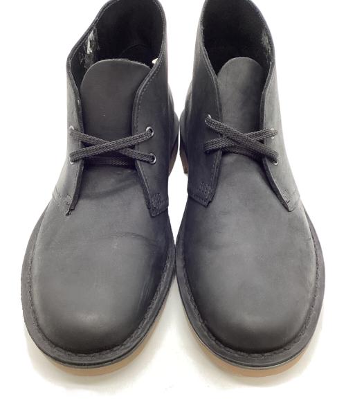 CLARKS（クラークス）CLARKS (クラークス) チャッカーブーツ ブラック サイズ:25.5cmの古着・服飾アイテム