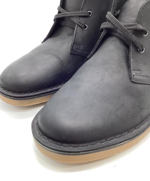 CLARKS（クラークス）CLARKS (クラークス) チャッカーブーツ ブラック サイズ:25.5cmの古着・服飾アイテム