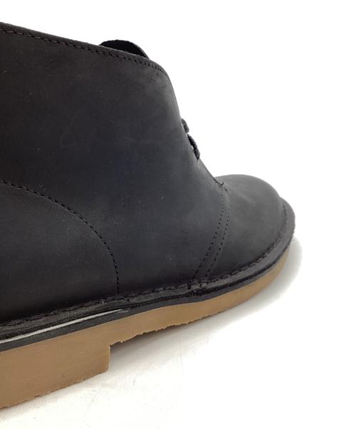 CLARKS（クラークス）CLARKS (クラークス) チャッカーブーツ ブラック サイズ:25.5cmの古着・服飾アイテム