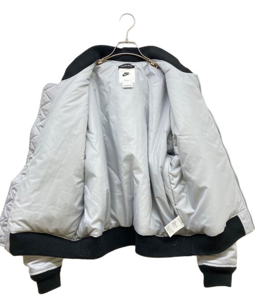 NIKE（ナイキ）NIKE (ナイキ) NIKE AIR BOMBER JACKET ライトグレー サイズ:XLの古着・服飾アイテム