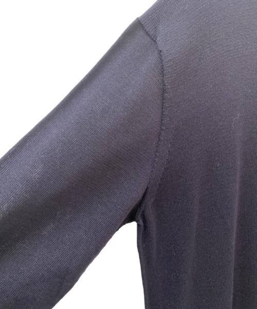 Hello,Bonjour!（ハローボンジュール）Hello,Bonjour! (ハローボンジュール) Knit Onepiece ネイビー サイズ:Freeの古着・服飾アイテム