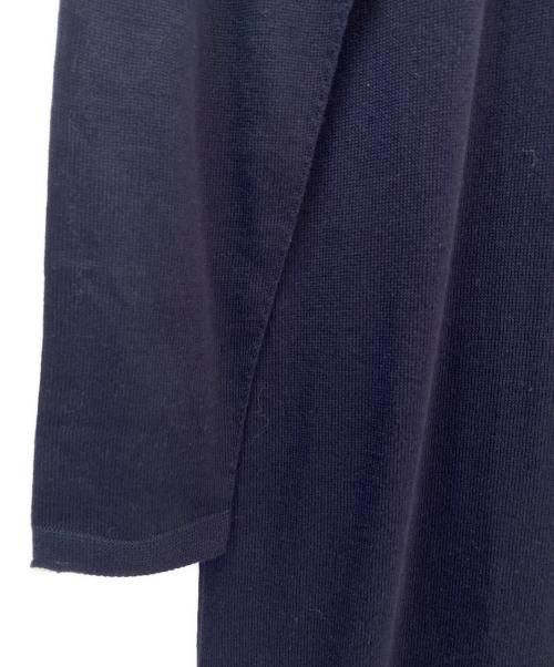 Hello,Bonjour!（ハローボンジュール）Hello,Bonjour! (ハローボンジュール) Knit Onepiece ネイビー サイズ:Freeの古着・服飾アイテム