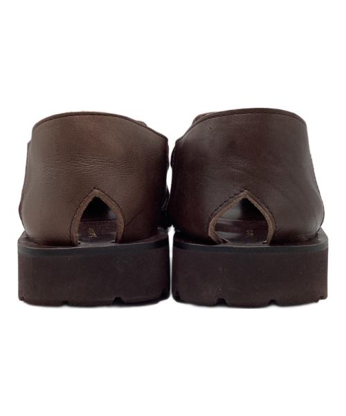 HENDER SCHEME（エンダースキーマ）HENDER SCHEME (エンダースキーマ) GURKHAサンダル チョコ サイズ:5の古着・服飾アイテム