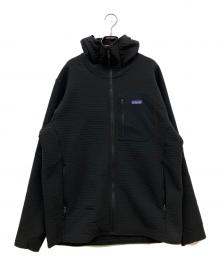 Patagonia（パタゴニア）の古着「R2 TECHFACE HOODY」｜ブラック