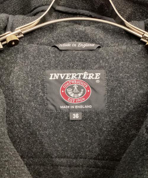 INVERTERE（インバーティア）INVERTERE (インバーティア) ダッフルコート ブラック サイズ:36の古着・服飾アイテム