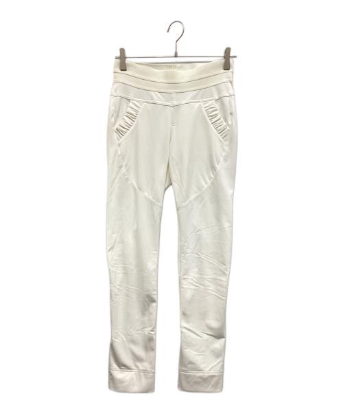 Sov.（ソブ）Sov. (ソブ) メリルハイテンション裏起毛パンツ ホワイト サイズ:38 未使用品の古着・服飾アイテム