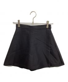 YOKO CHAN（ヨーコチャン）の古着「ラップパネル ショートパンツ」｜ブラック