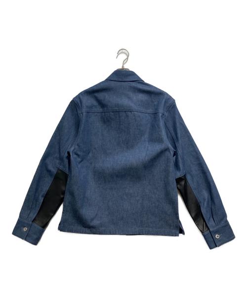 JIL SANDER（ジルサンダー）JIL SANDER (ジルサンダー) REGULAR FIT DENIM SHIRT インディゴ サイズ:46の古着・服飾アイテム