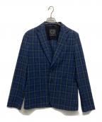 T-JACKET By TONELLOティージャケット バイ トネッロ）の古着「シアサッカーテーラードジャケット」｜ネイビー