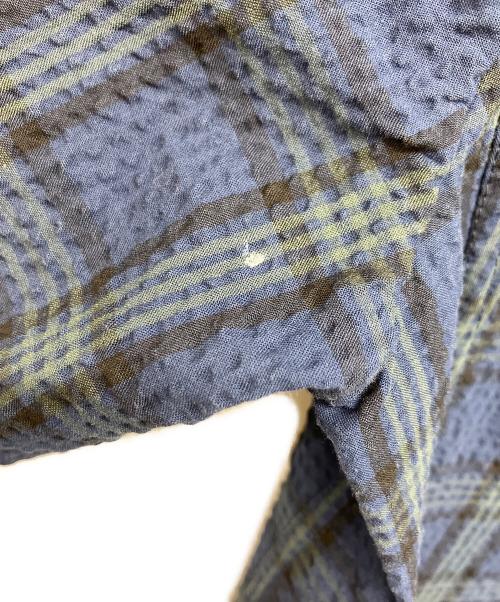 T-JACKET By TONELLO（ティージャケット バイ トネッロ）T-JACKET By TONELLO (ティージャケット バイ トネッロ) シアサッカーテーラードジャケット ネイビー サイズ:Mの古着・服飾アイテム