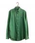 RALPH LAUREN（ラルフローレン）の古着「classic fit garment-dyed twill shirt」｜グリーン