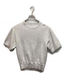 LOEFF（ロエフ）の古着「コットン ショートスリーブ スウェット」｜グレー