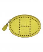 HERMESエルメス）の古着「コインケース」｜イエロー