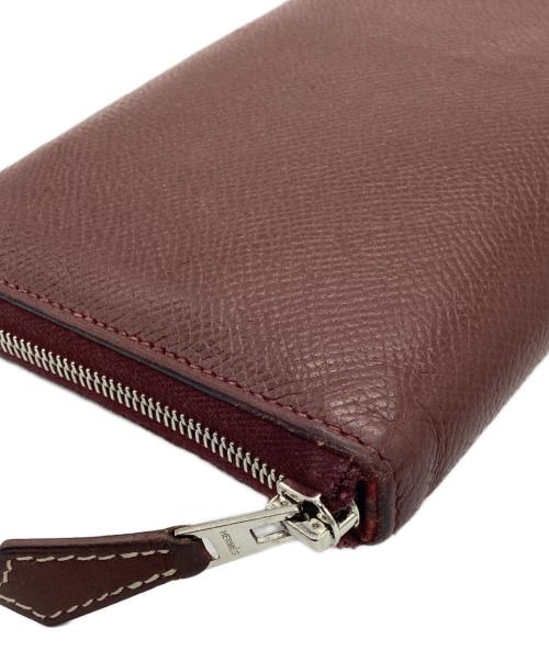HERMES（エルメス）HERMES (エルメス) 長財布 ボルドーの古着・服飾アイテム